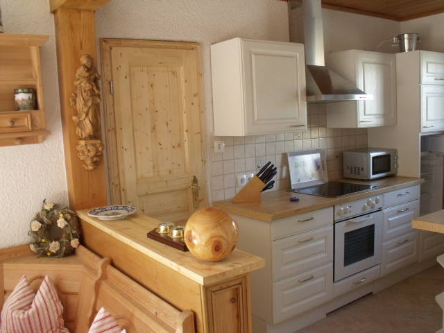 Küche:Offener Wohnbereich mit Küche integriert